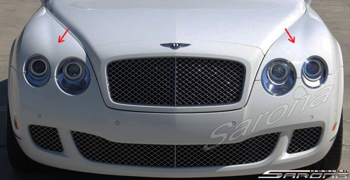 Custom Bentley GT  Coupe Fenders (2004 - 2011) - $1390.00 (Part #BT-011-FD)